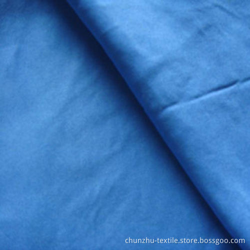 Twill fabric, 75x150D, weighs 126gsm, brushed